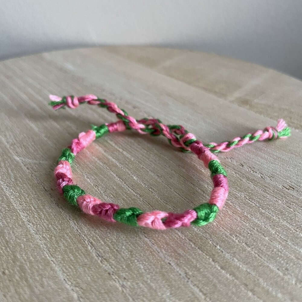 Cove Bracelet, anklet, trendy, comfortable, tie, embroidery thread, woven, gift,